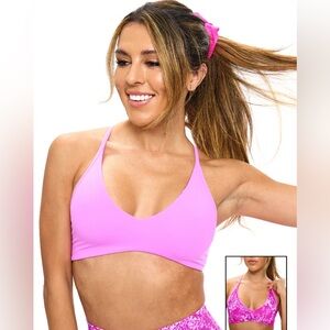 Girlfriend Reversible Sports Bra
Pop Rocks and Fashun Print NWT